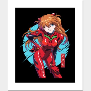 Evangelion - Asuka Langley Posters and Art